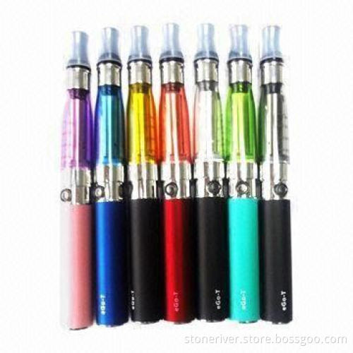 Electronic Cigarettes with Transparent Atomizer/Wall Adapter/USB Charger/Gift Box/User's Manual